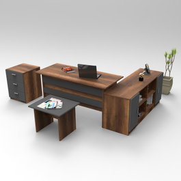 Hanah Home Vo13-Ba Conjunto de Muebles de Oficina